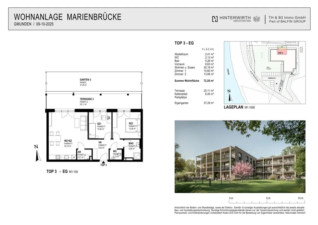 3-Zimmer-Wohnung kaufen in Gmunden – 73,61 m², € 499.000 – Bild 9 von 9