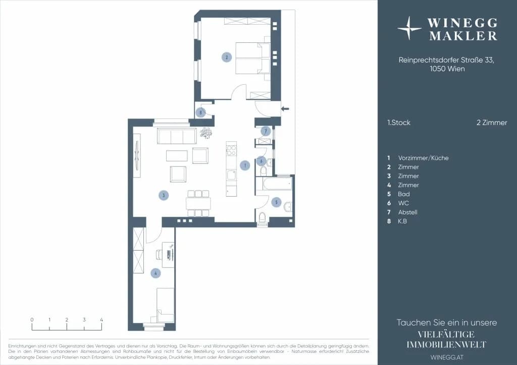 3-Zimmer-Wohnung kaufen in Wien – 78,4 m², € 399.000 – Bild 14 von 14
