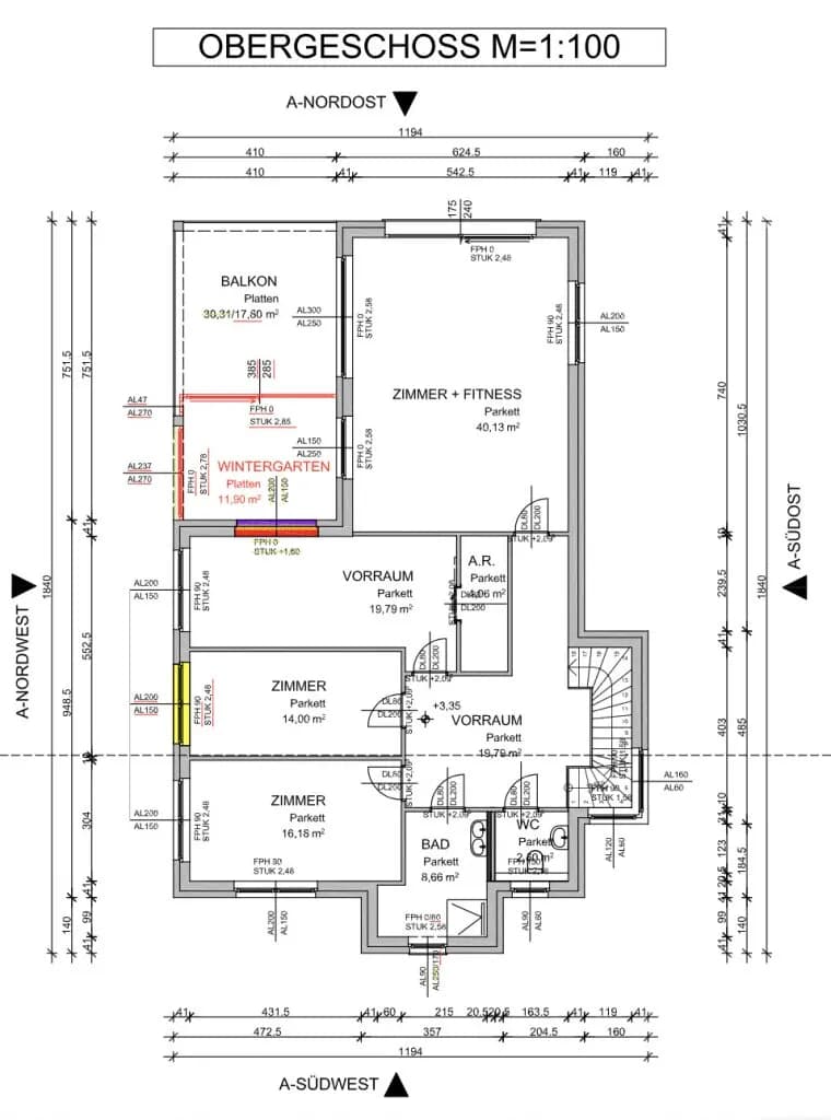 7-Zimmer-Haus kaufen in Tulln – 199,33 m², € 690.000 – Bild 44 von 45