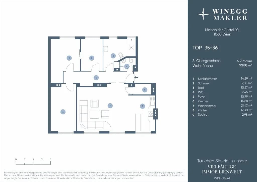 3-Zimmer-Wohnung kaufen in Wien – 111,63 m², € 599.000 – Bild 18 von 18