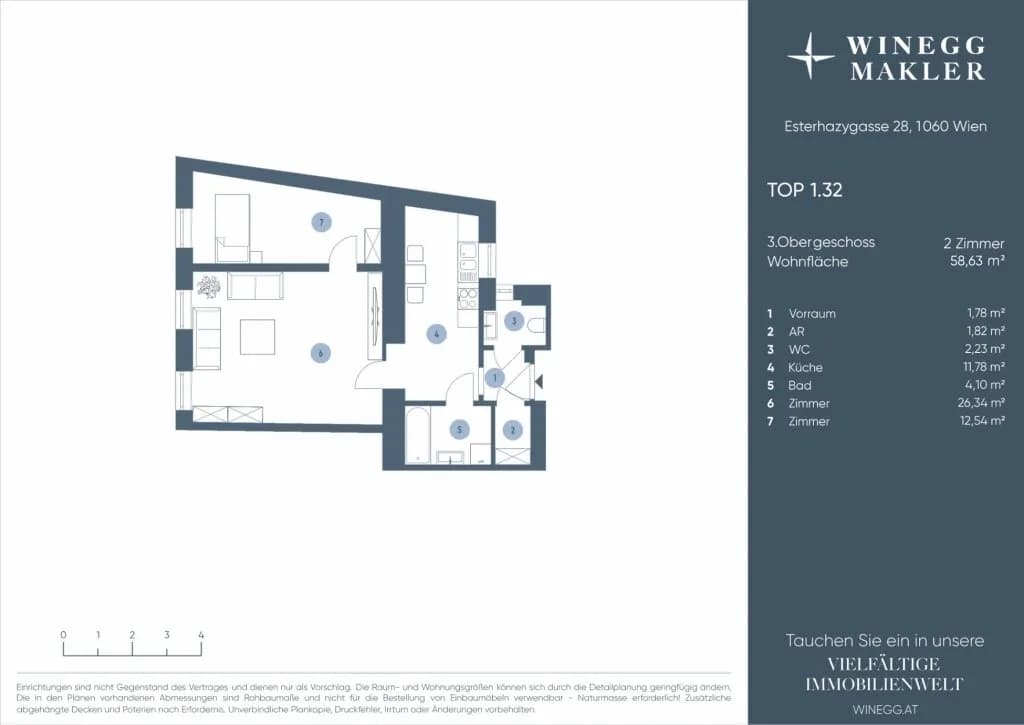 2-Zimmer-Wohnung kaufen in Wien – 58,63 m², € 589.000 – Bild 16 von 16
