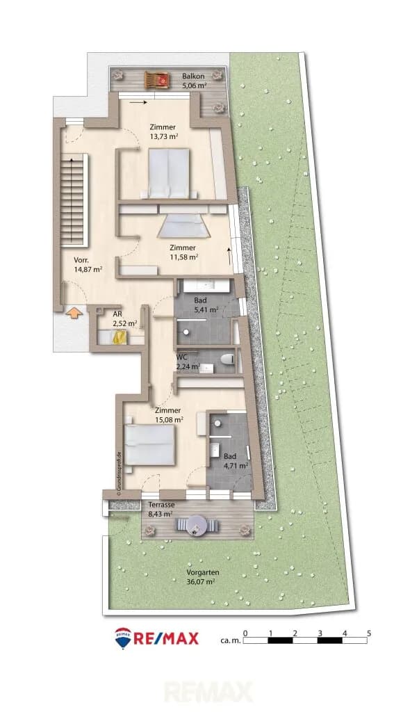 4-Zimmer-Wohnung mieten in Wien – 126 m², € 3.700 – Bild 34 von 37