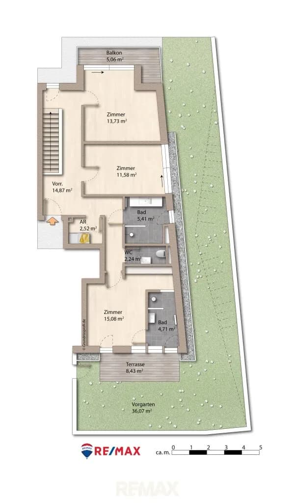 4-Zimmer-Wohnung mieten in Wien – 126 m², € 3.700 – Bild 35 von 37