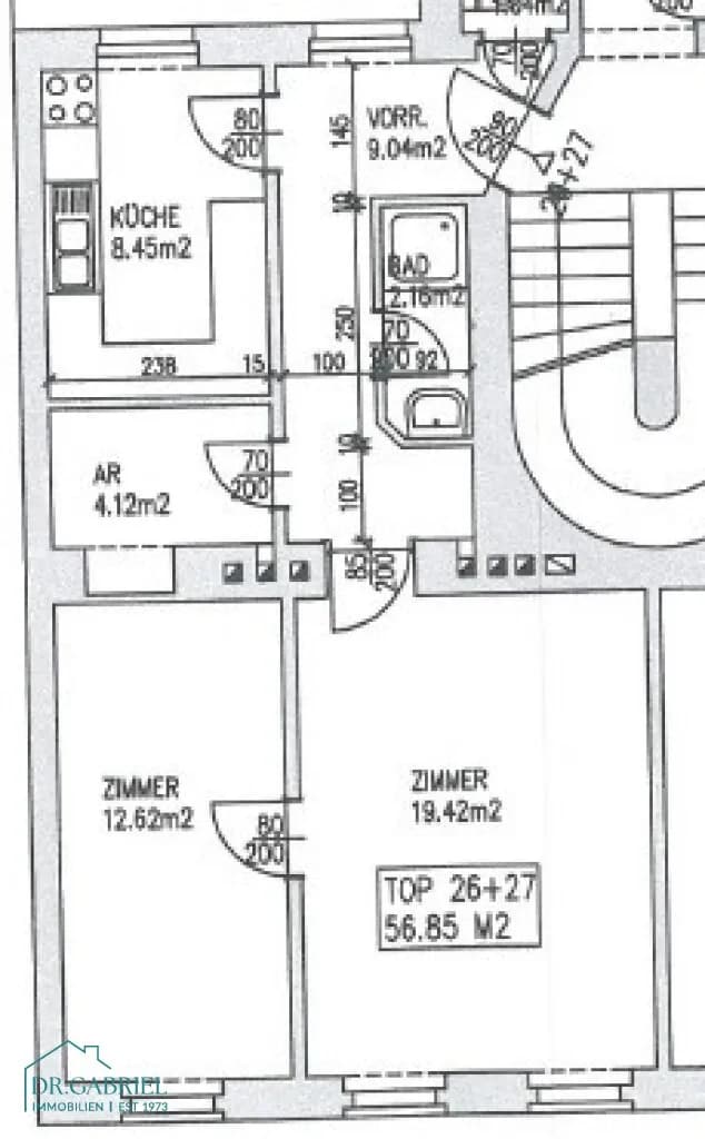 2-Zimmer-Wohnung kaufen in Wien – 56,85 m², € 229.000 – Bild 8 von 8