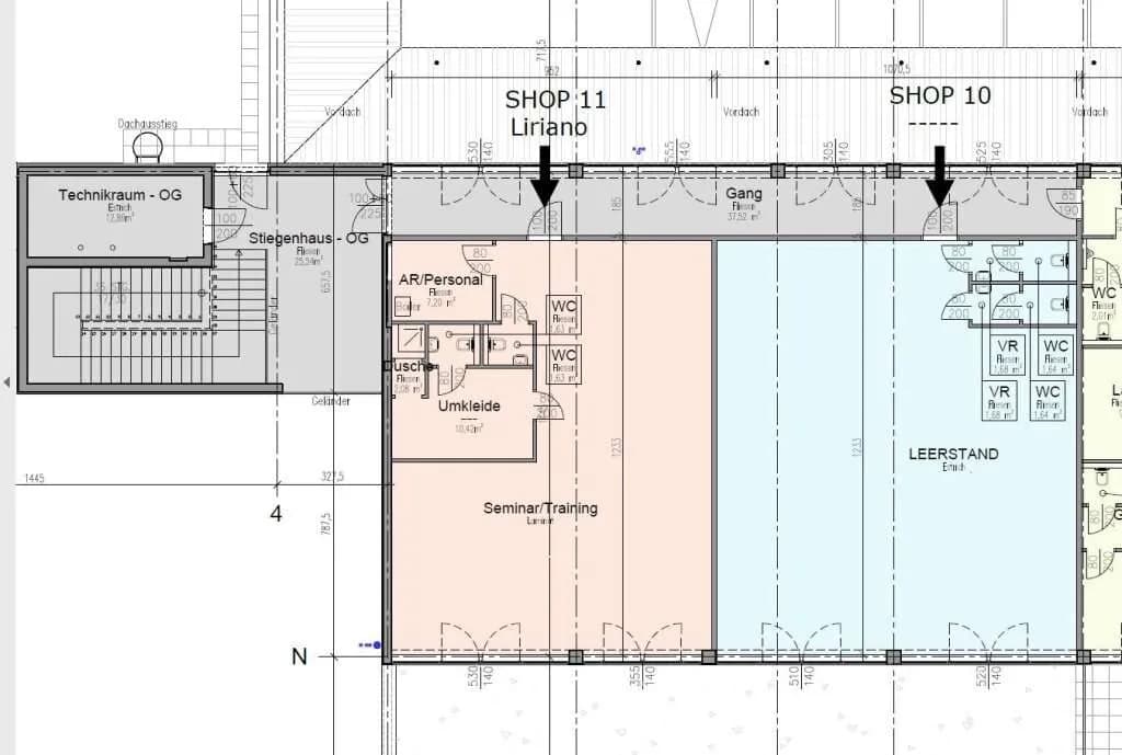 Gewerbeimmobilie mieten in Feldkirchen – 250 m², € 2.486 – Bild 3 von 3