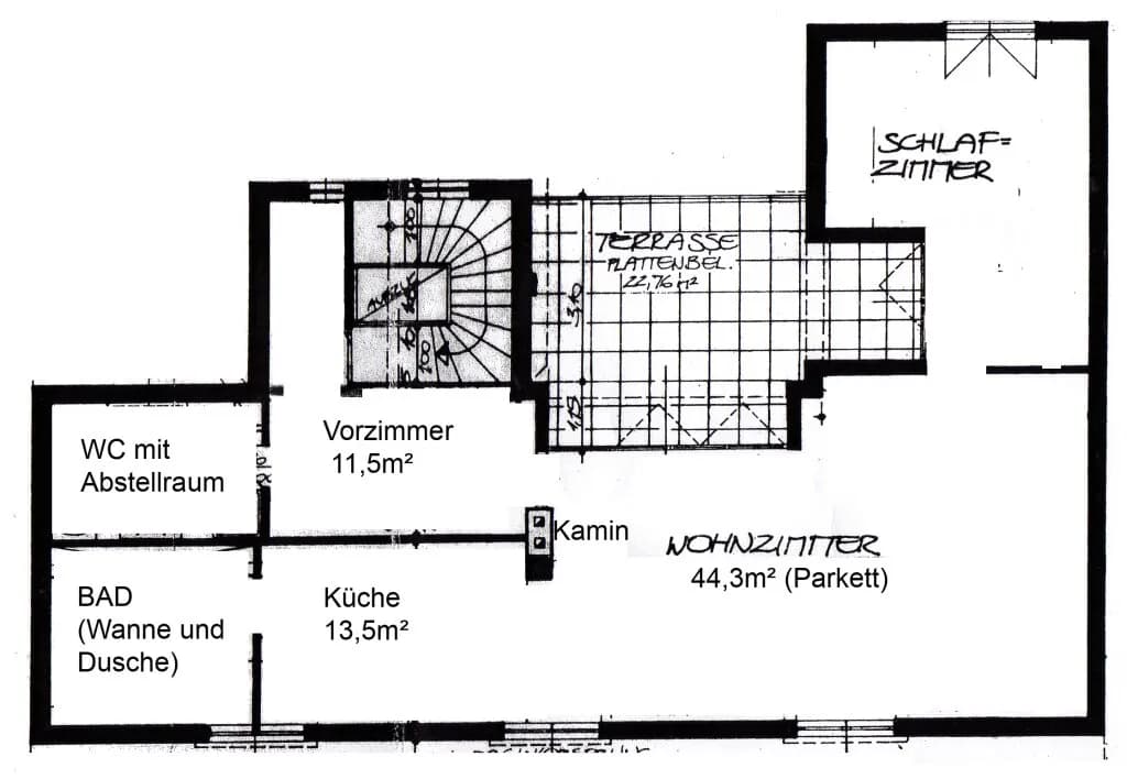 2-Zimmer-Wohnung mieten in Baden – 104 m², € 1.596 – Bild 19 von 19