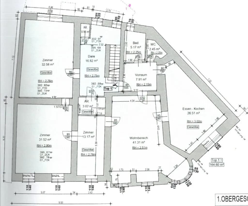 5-Zimmer-Wohnung kaufen in Grieskirchen – 160,62 m², € 116.000 – Bild 17 von 17