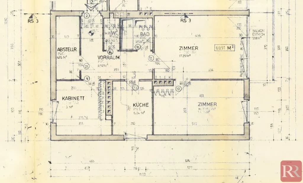 3-Zimmer-Wohnung kaufen in Tulln – 69,91 m², € 180.000 – Bild 13 von 13