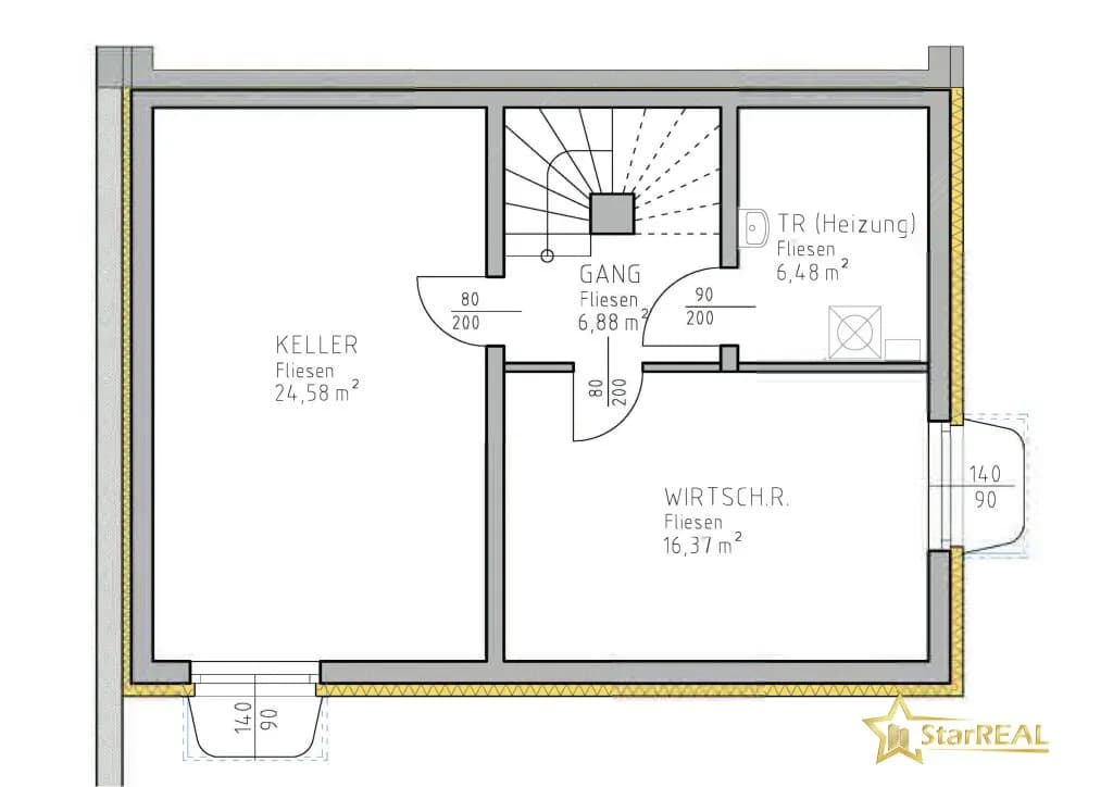 5-Zimmer-Haus kaufen in Wien – 145,4 m², € 645.000 – Bild 36 von 38