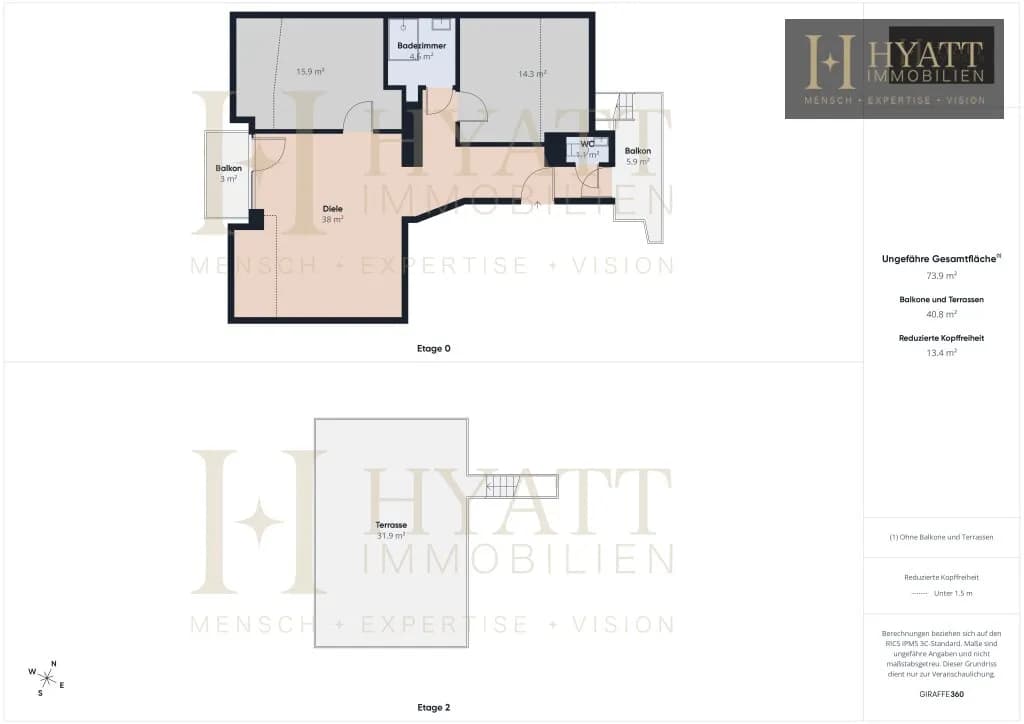 3-Zimmer-Wohnung kaufen in Wien – 70,41 m², € 537.500 – Bild 13 von 15