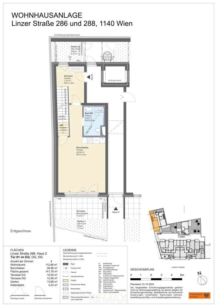 4-Zimmer-Haus mieten in Wien – 141,76 m², € 2.635 – Bild 6 von 8
