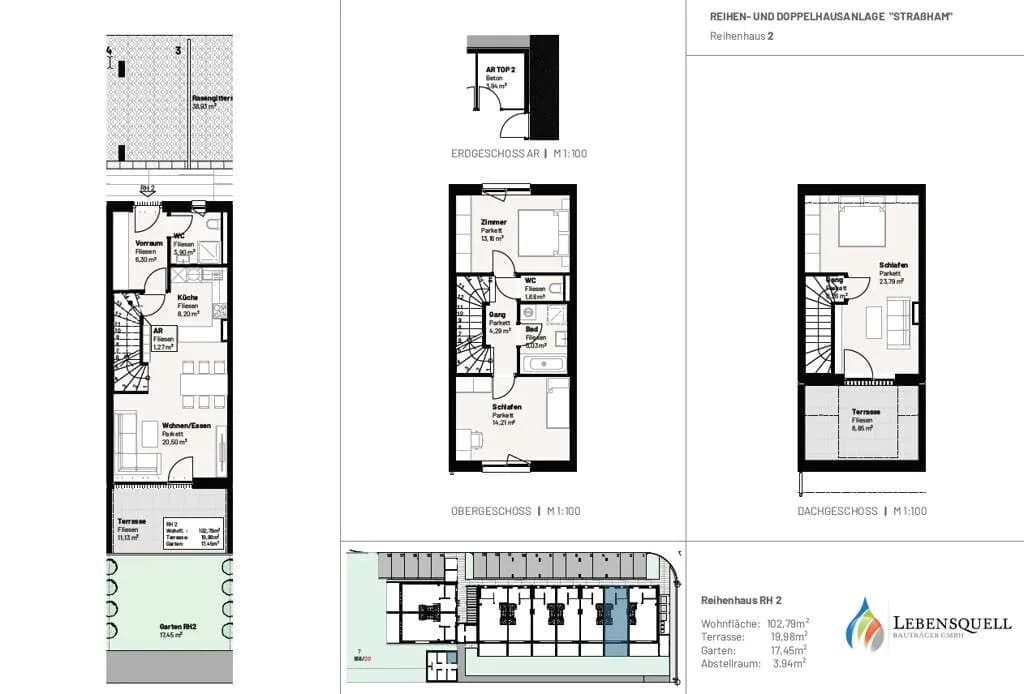 4-Zimmer-Haus kaufen in Eferding – 102,79 m², € 430.946 – Bild 4 von 4