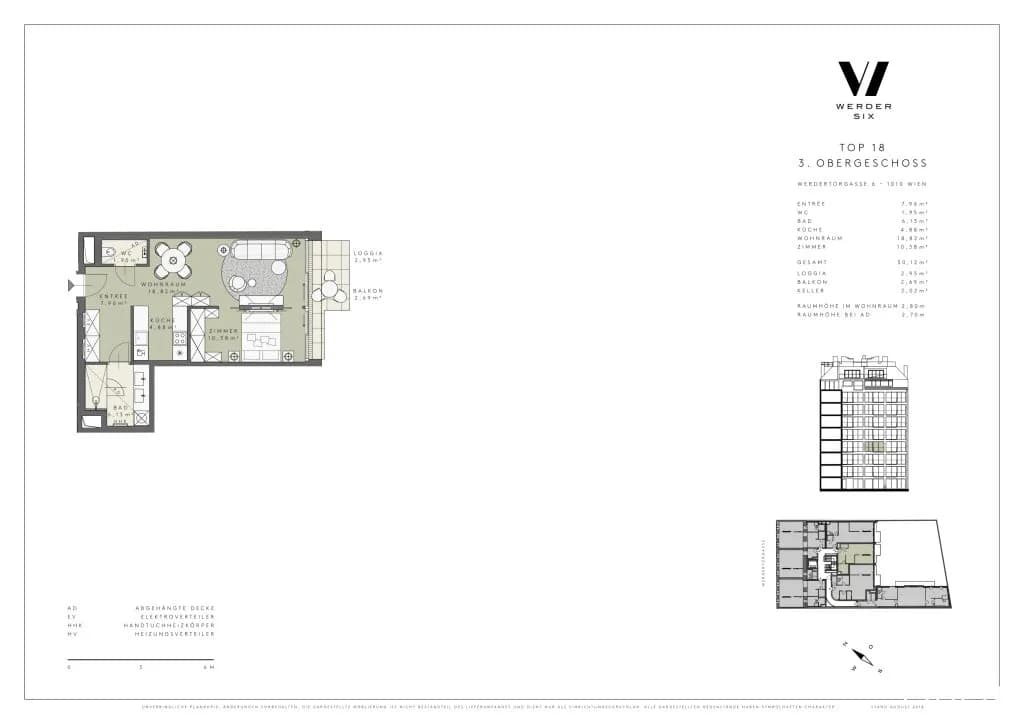 2-Zimmer-Wohnung kaufen in Wien – 49,21 m², € 799.000 – Bild 9 von 9
