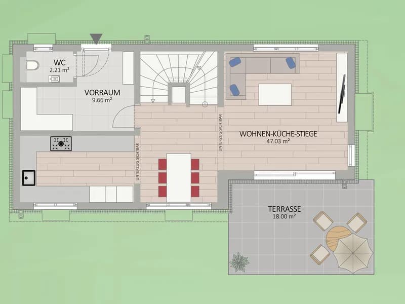 4-Zimmer-Haus kaufen in Wien – 124,03 m², € 880.900 – Bild 2 von 6