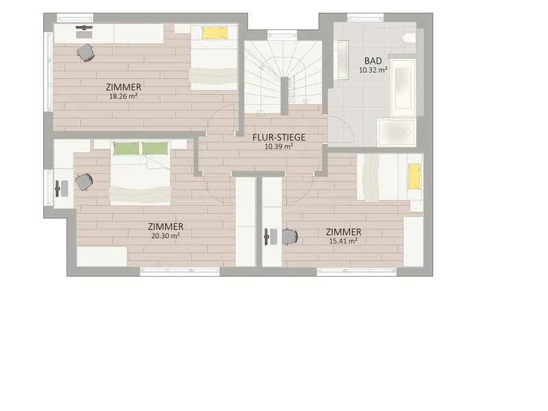 5-Zimmer-Haus kaufen in Wien – 169,67 m², € 1.297.900 – Bild 3 von 7