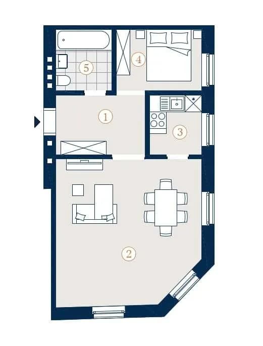 2-Zimmer-Wohnung kaufen in Wien – 53,46 m², € 290.000 – Bild 9 von 17