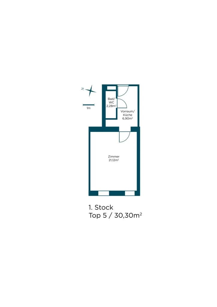 1-Zimmer-Wohnung kaufen in Wien – 30,27 m², € 159.000 – Bild 16 von 18
