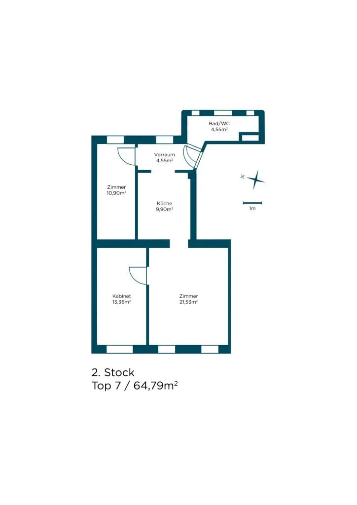 3-Zimmer-Wohnung kaufen in Wien – 64,25 m², € 349.000 – Bild 19 von 21