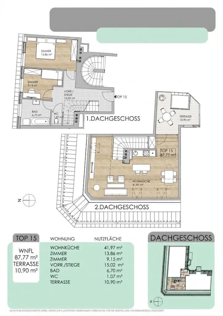 3-Zimmer-Wohnung kaufen in Wien – 87,77 m², € 599.000 – Bild 21 von 21