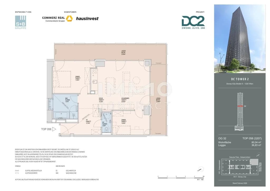 3-Zimmer-Wohnung mieten in Wien – 80,04 m², € 3.100 – Bild 16 von 16