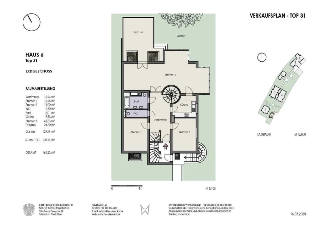 5-Zimmer-Wohnung kaufen in Wien – 164,22 m², € 1.190.000 – Bild 42 von 44