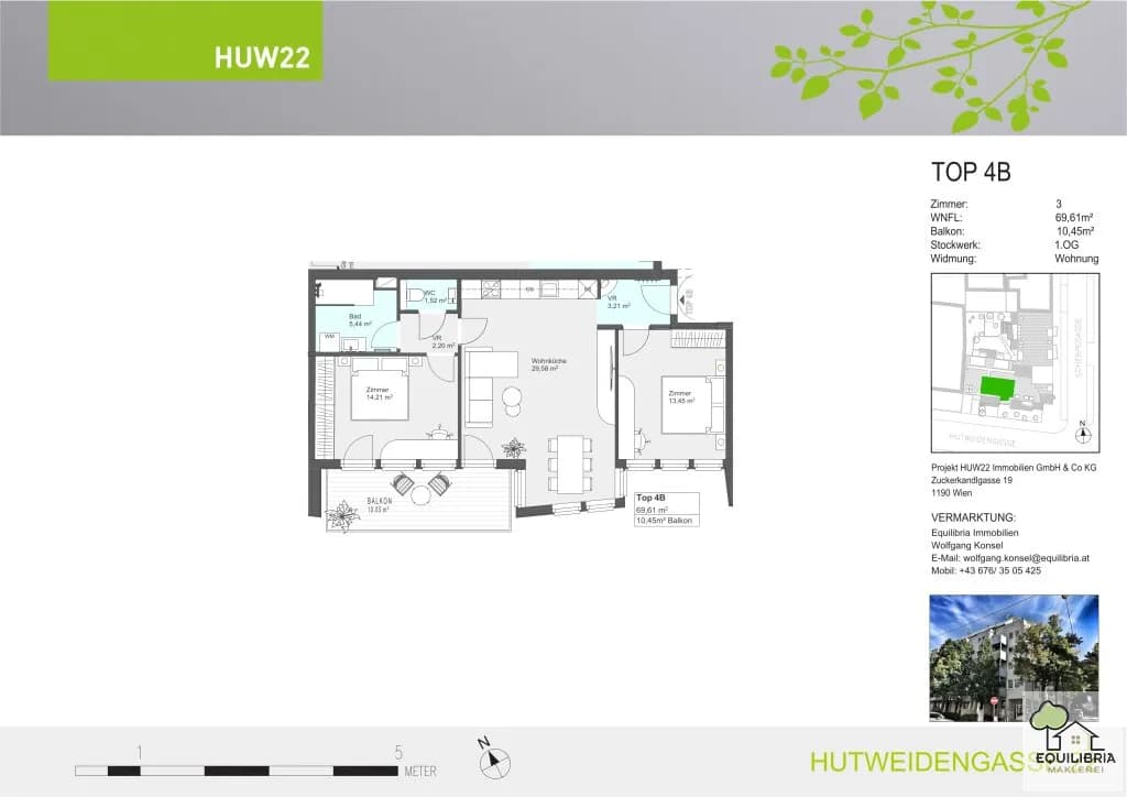 3-Zimmer-Wohnung kaufen in Wien – 68,69 m², € 539.000 – Bild 12 von 12