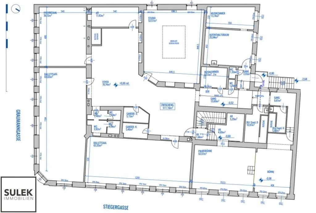 28-Zimmer-Gewerbeimmobilie mieten in Wien – 1 195 m², € 13.754 – Bild 99 von 101