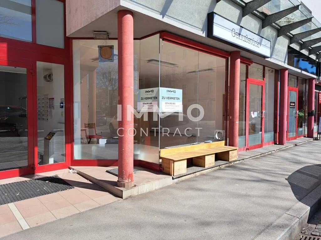 2-Zimmer-Gewerbeimmobilie mieten in Graz – 53 m², € 889