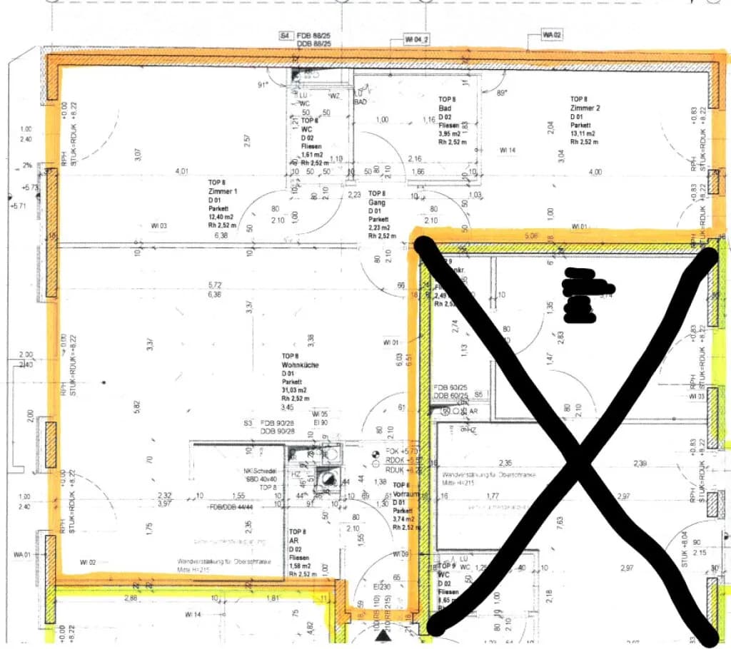 3-Zimmer-Wohnung mieten in Wien – 69,65 m², € 1.137 – Bild 11 von 11