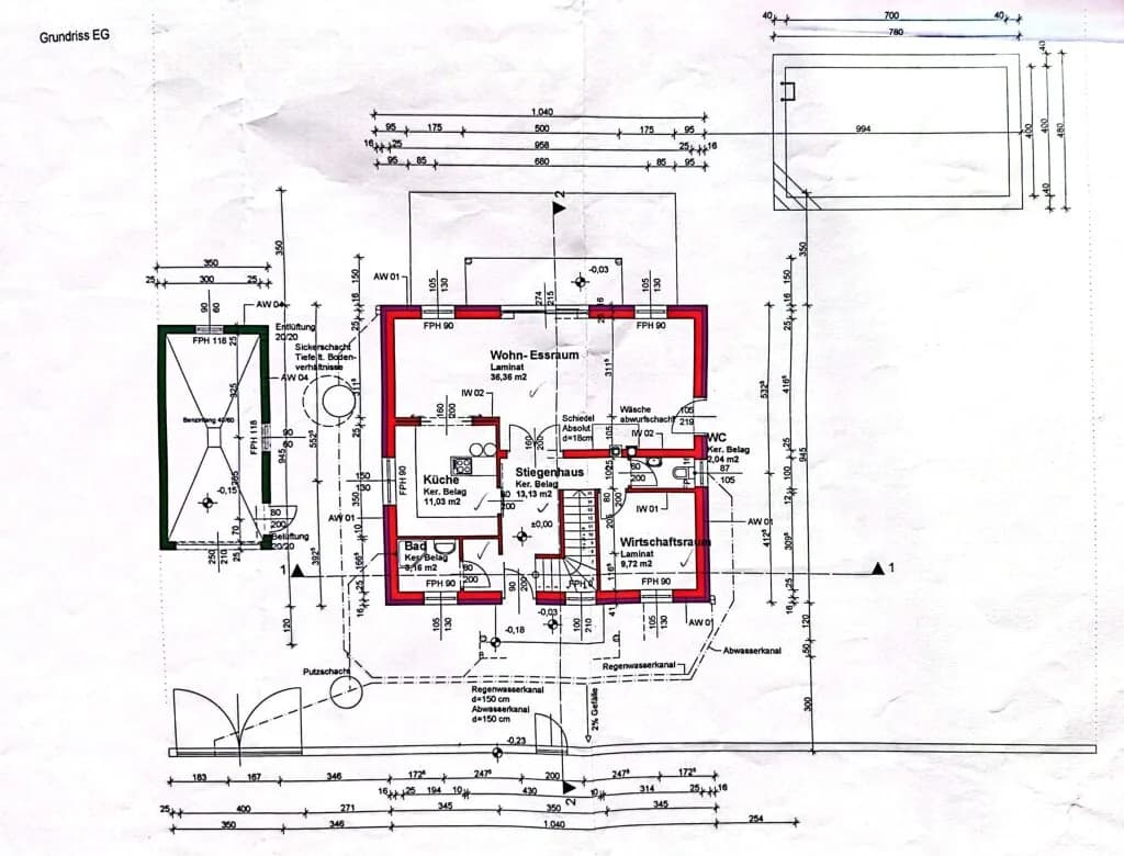 1-Zimmer-Haus mieten in Korneuburg – 145 m², € 2.500 – Bild 36 von 39