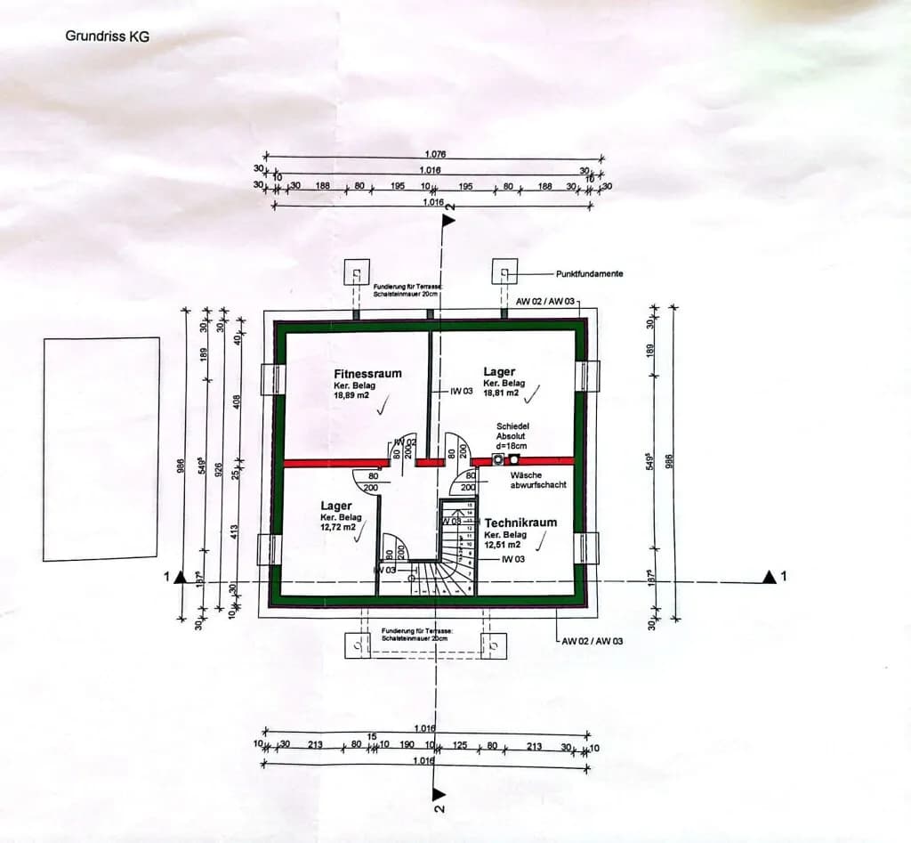 1-Zimmer-Haus mieten in Korneuburg – 145 m², € 2.500 – Bild 38 von 39