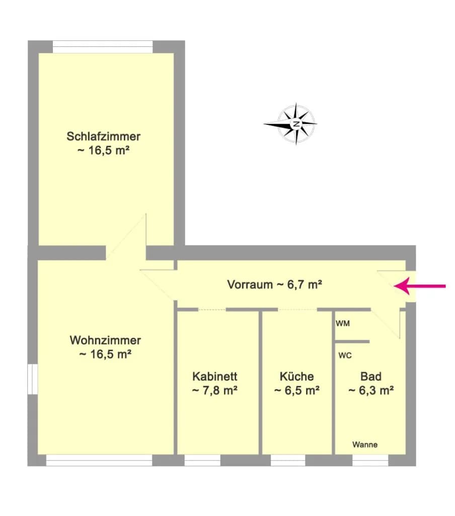 4-Zimmer-Wohnung kaufen in Wien – 60 m², € 280.000 – Bild 14 von 14
