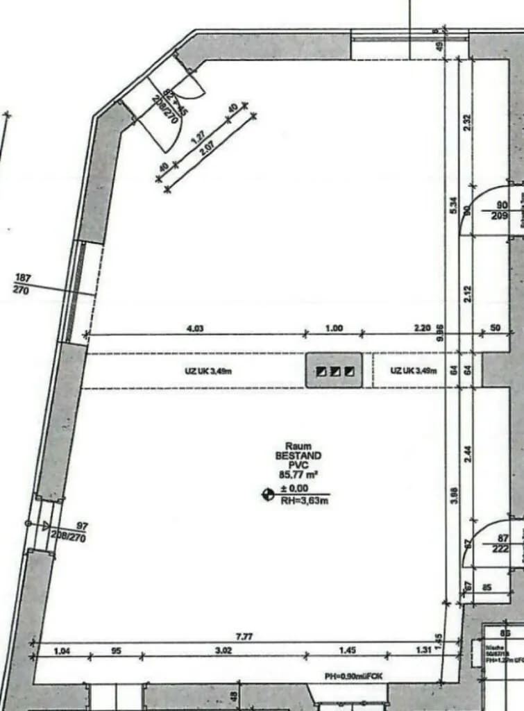 1-Zimmer-Gewerbeimmobilie mieten in Horn – 86 m², € 1.000 – Bild 9 von 9