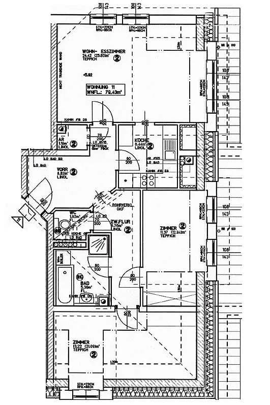 Wohnung mieten in Zwettl – 79,43 m², € 797 – Bild 5 von 5