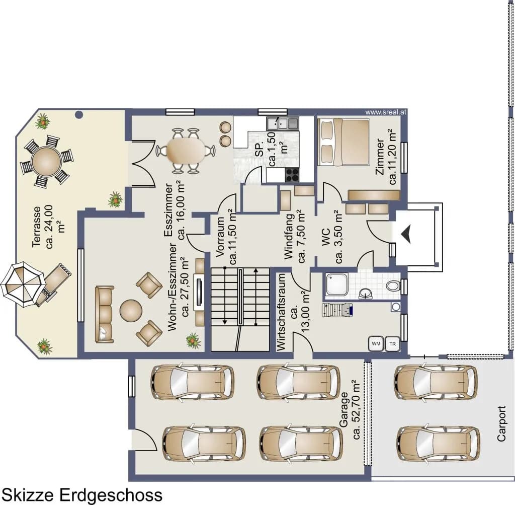 5-Zimmer-Haus kaufen in Neusiedl am See – 194 m², € 699.000 – Bild 21 von 23