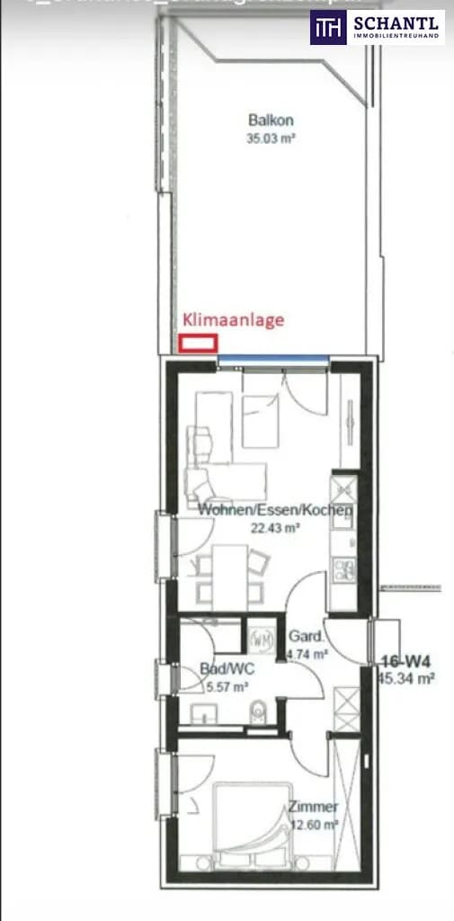 2-Zimmer-Wohnung kaufen in Graz – 45 m², € 279.900 – Bild 23 von 24