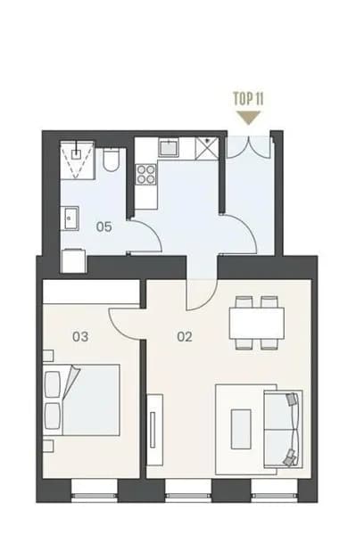 2-Zimmer-Wohnung kaufen in Wien – 48,85 m², € 359.000 – Bild 9 von 12