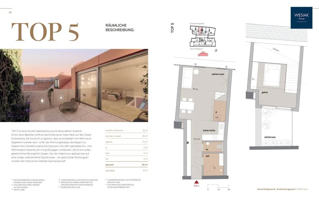 2-Zimmer-Wohnung kaufen in Graz – 88 m², € 1.060.000 – Bild 10 von 11