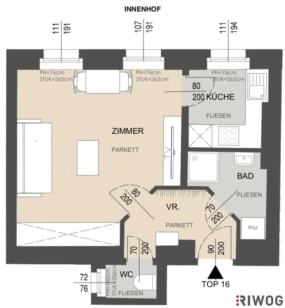 Immobilie kaufen in Wien – 30 m², € 180.000 – Bild 8 von 8