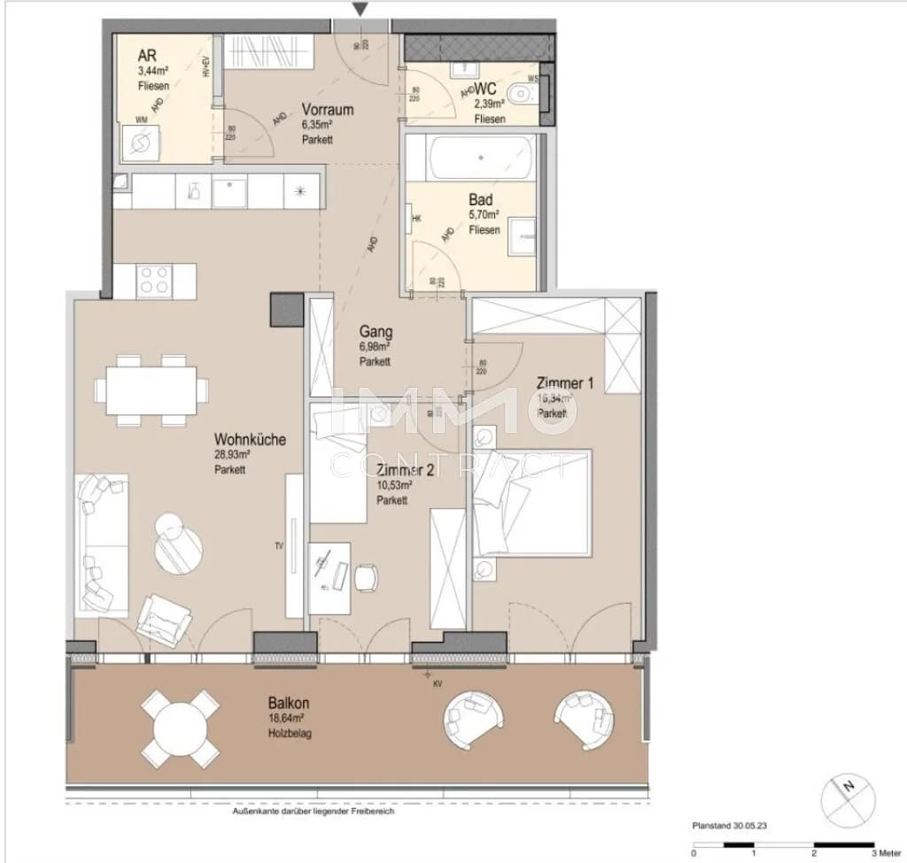 3-Zimmer-Wohnung kaufen in Wien – 80,66 m², € 780.100 – Bild 22 von 22