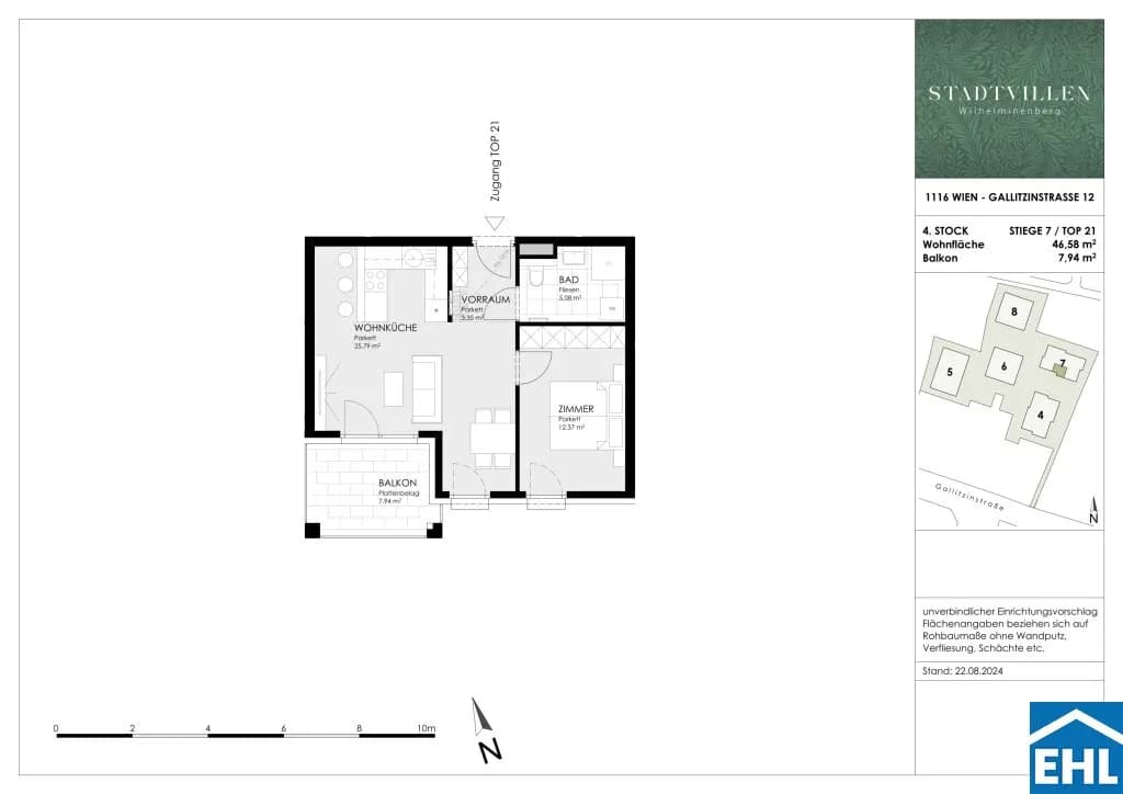 Immobilie kaufen in Wien – 46,58 m², € 403.328 – Bild 15 von 15