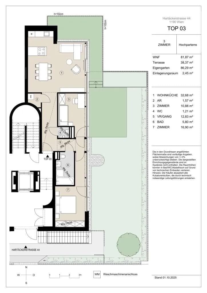 3-Zimmer-Wohnung kaufen in Wien – 81,87 m², € 1.175.000 – Bild 9 von 10