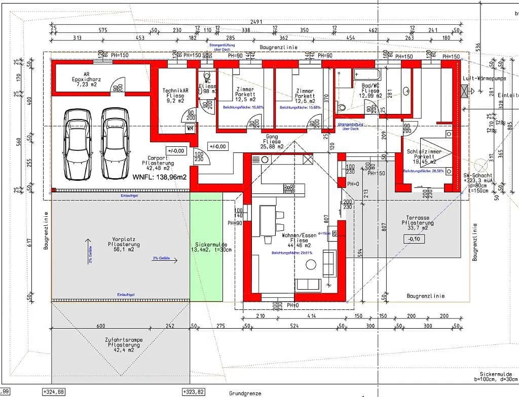 4-Zimmer-Haus kaufen in Südoststeiermark – 139 m², € 589.000 – Bild 4 von 102