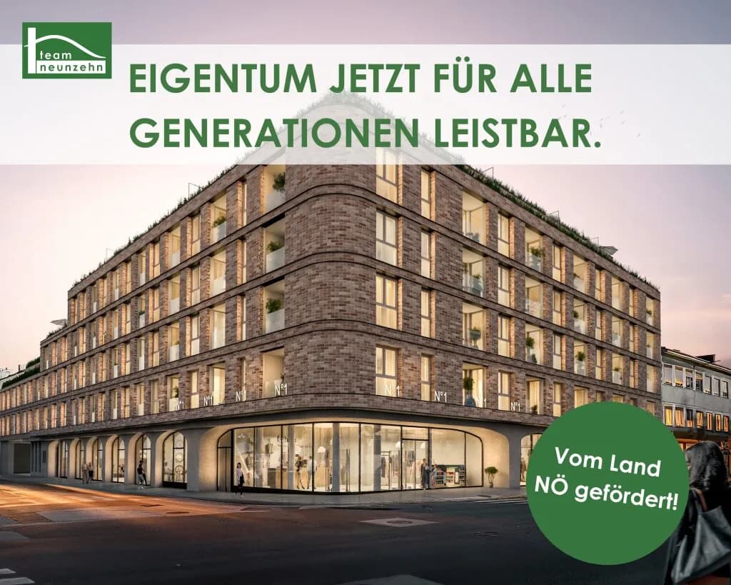 2-Zimmer-Wohnung kaufen in Bruck an der Leitha – 38,43 m², € 225.700