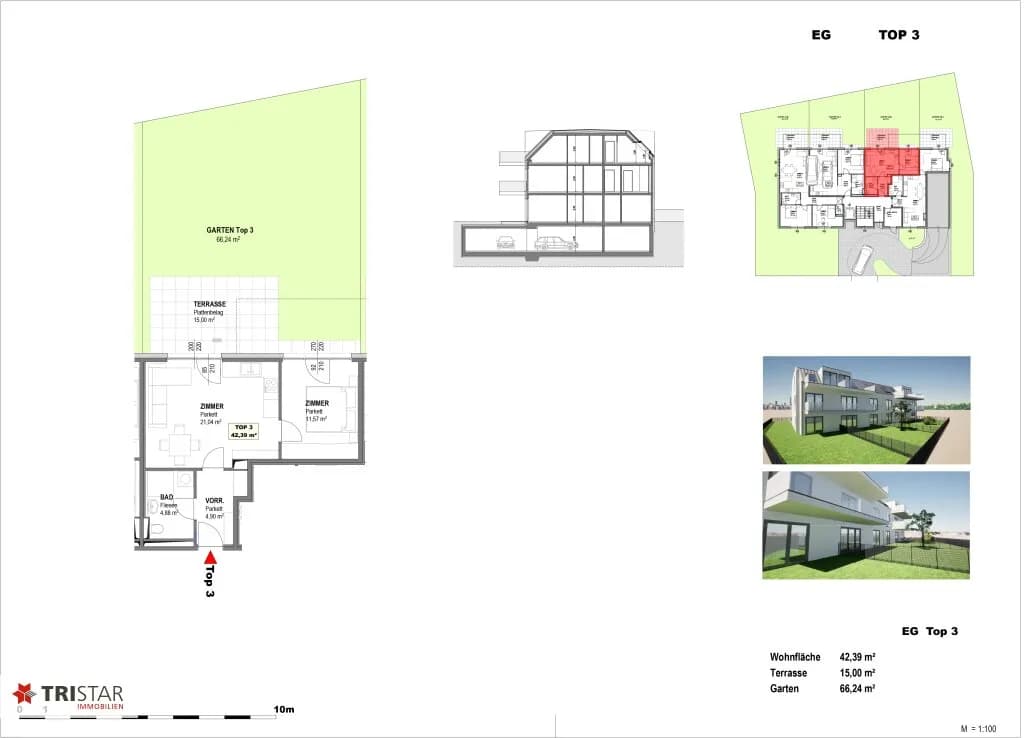 2-Zimmer-Wohnung kaufen in Wien – 42,44 m², € 249.000 – Bild 16 von 16