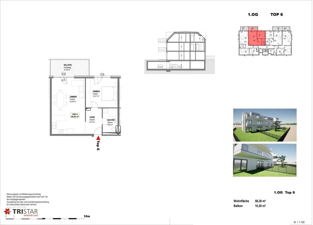 2-Zimmer-Wohnung kaufen in Wien – 57,6 m², € 287.100 – Bild 17 von 17