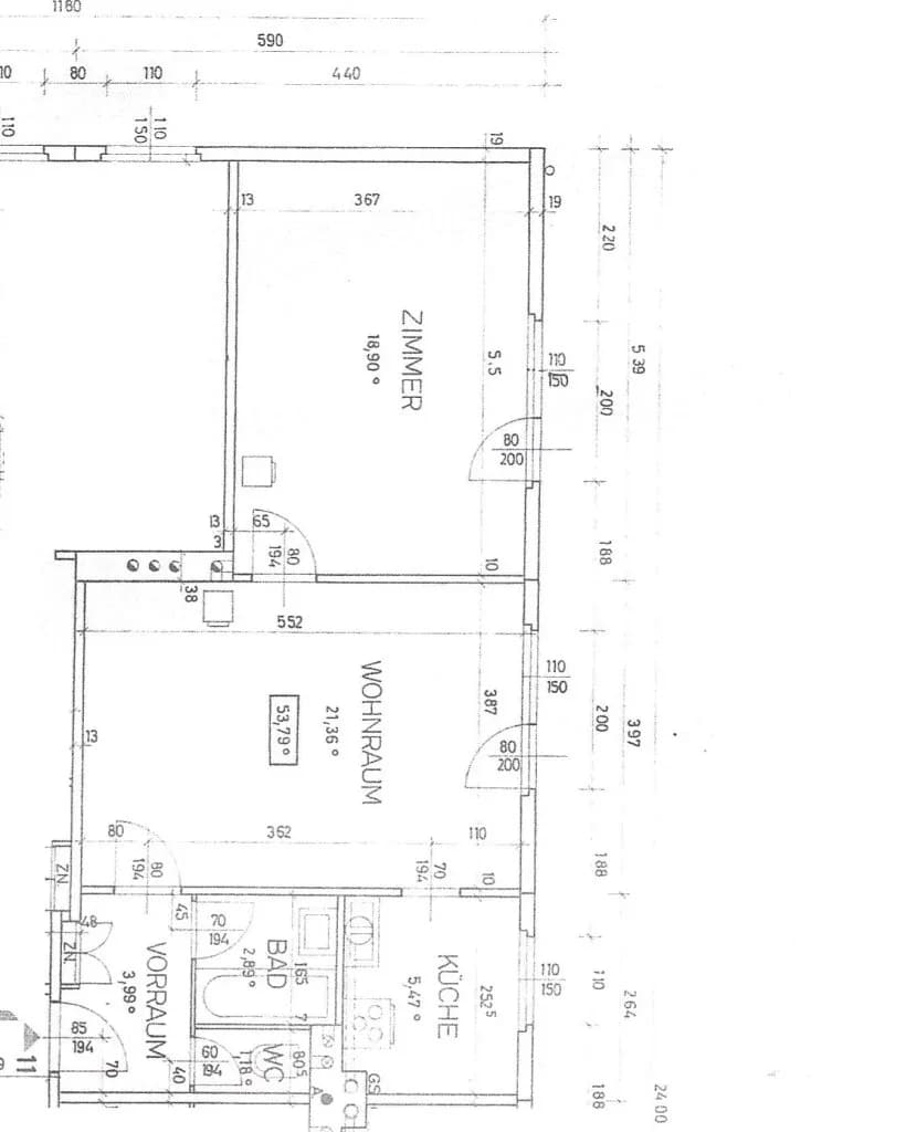 2-Zimmer-Wohnung mieten in Wien – 53 m², € 800 – Bild 14 von 14