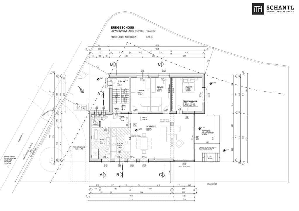 4-Zimmer-Wohnung mieten in Wien – 135,4 m², € 3.344 – Bild 37 von 38