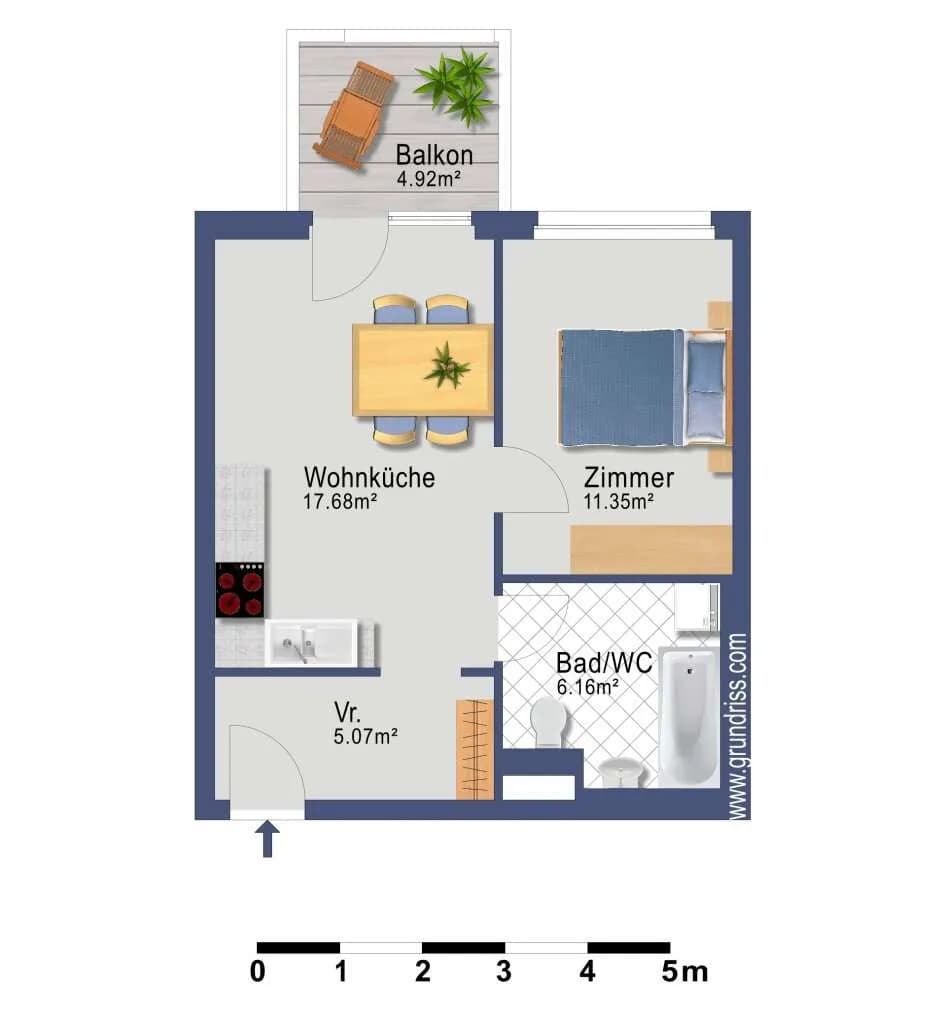 2-Zimmer-Wohnung kaufen in Wien – 40,26 m², € 209.900 – Bild 19 von 19