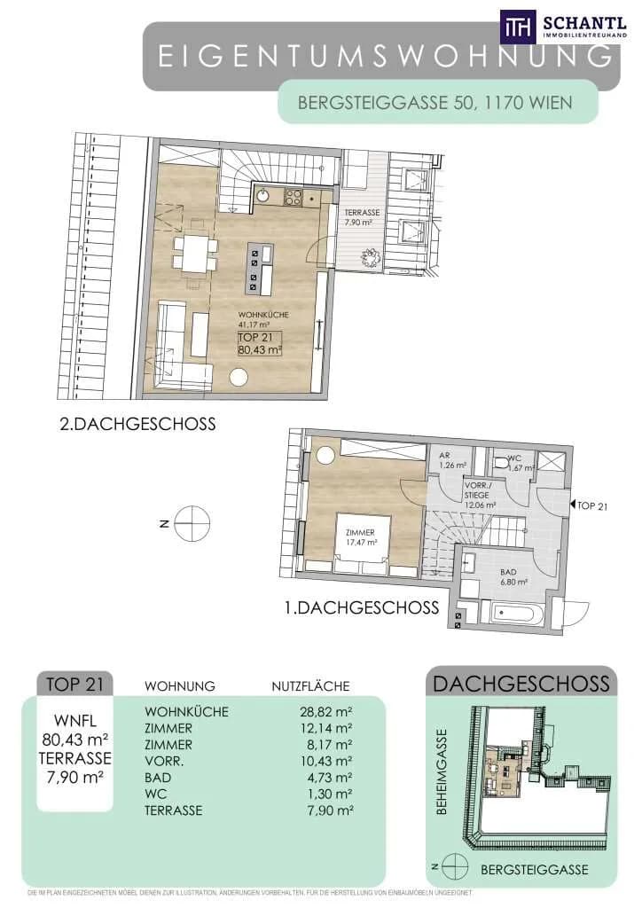 2-Zimmer-Wohnung kaufen in Wien – 80,43 m², € 524.000 – Bild 40 von 40